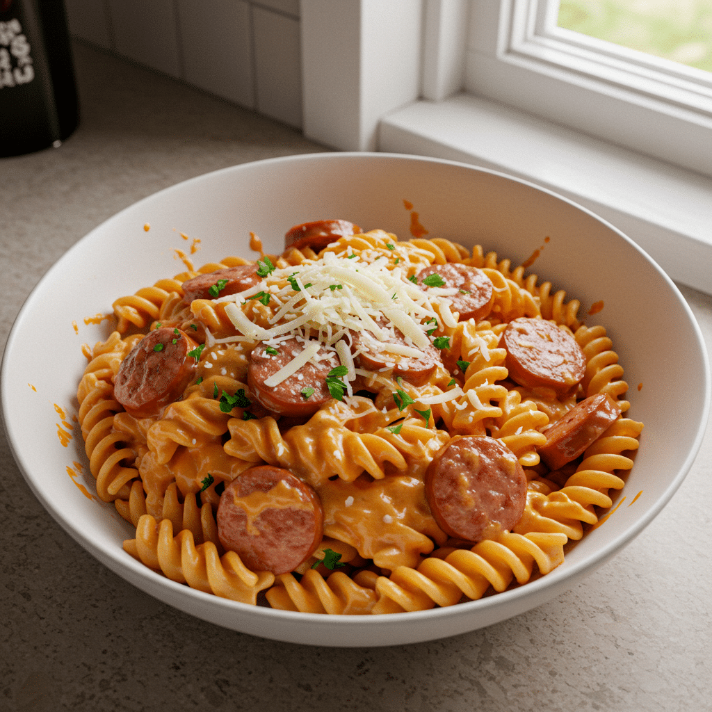 smoked sausage and pasta recipes